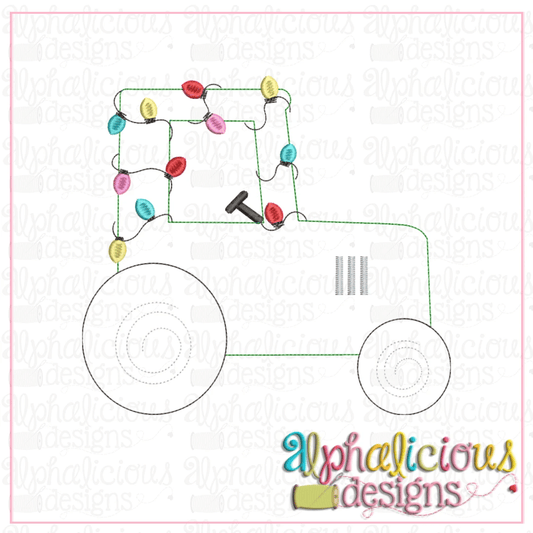 Tractor with Lights-Triple Bean