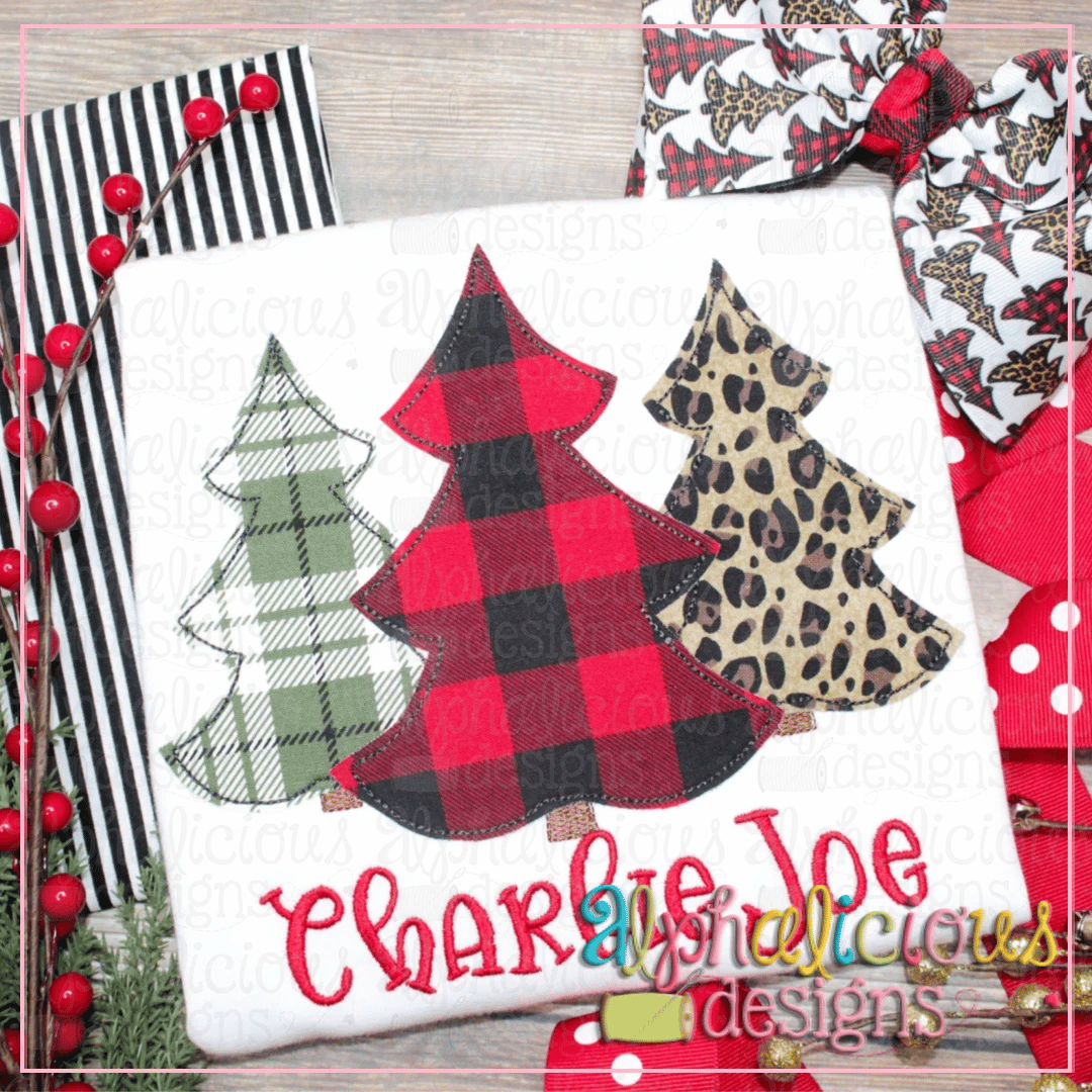 Tree Farm Trio-Triple Bean