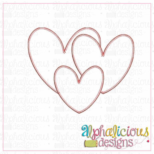 Triple Hearts-Blanket