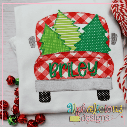 Truck with Trees- Blanket