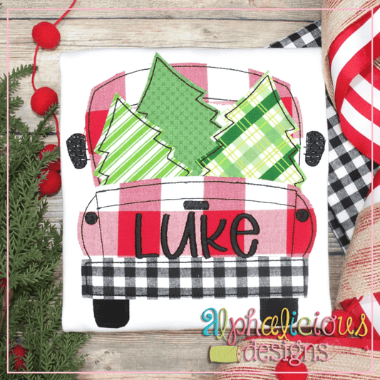 Truck with Trees - Triple Bean