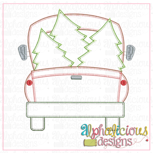 Truck with Trees- Blanket