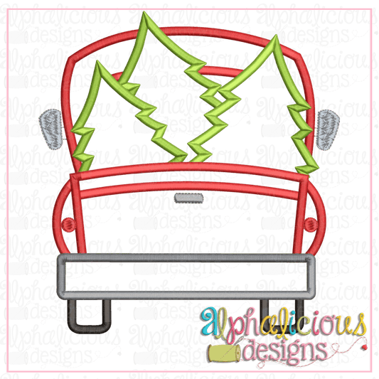 Truck with Trees - Satin