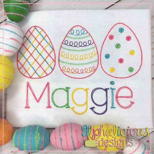 Vintage Eggs-Three In A Row