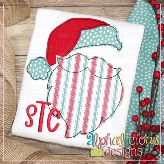 Vintage Santa - Triple Bean