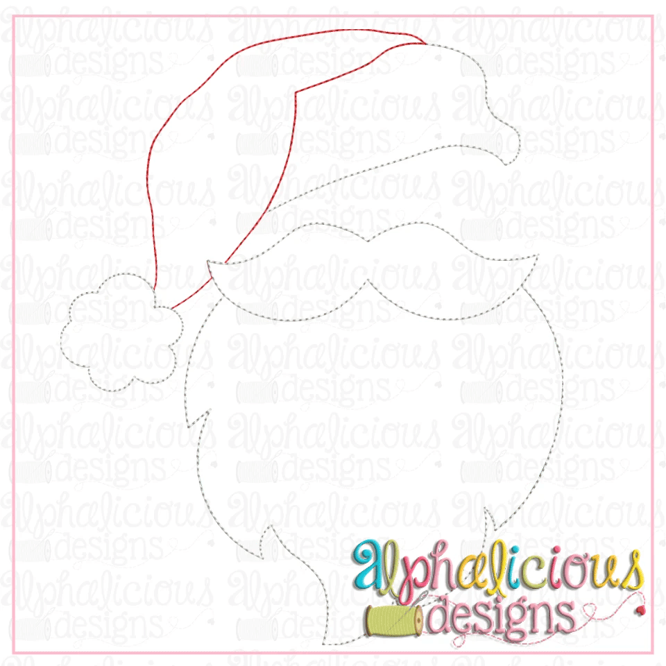 Vintage Santa - Triple Bean