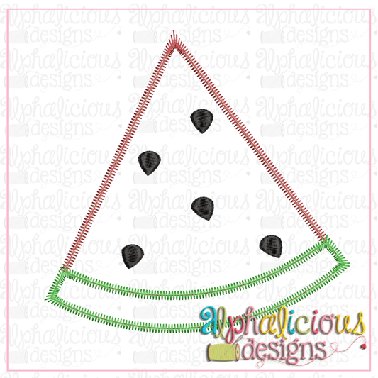 Watermelon Slice-Zig Zag