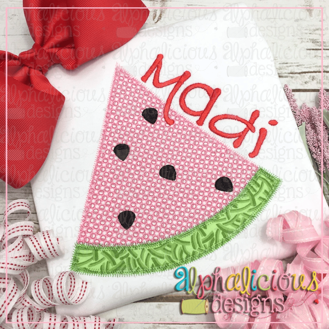 Watermelon Slice-Zig Zag