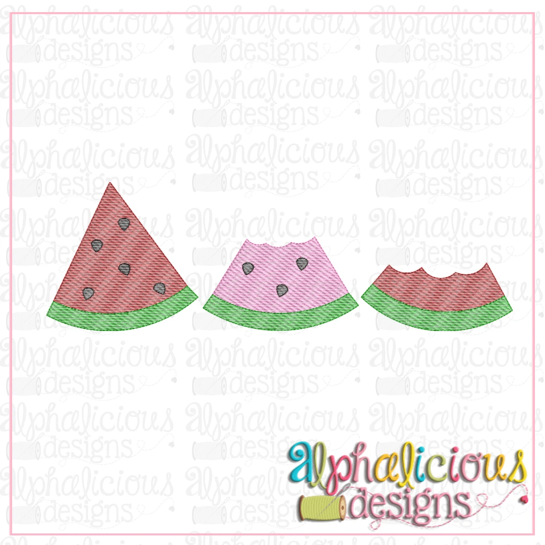 Watermelon Three In A Row-Sketch