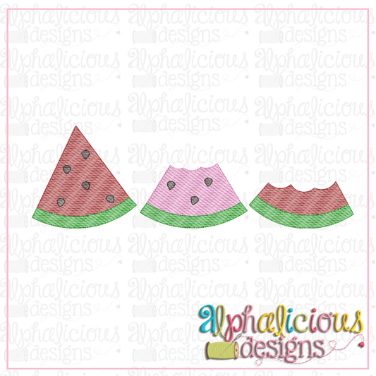 Watermelon Three In A Row-Sketch