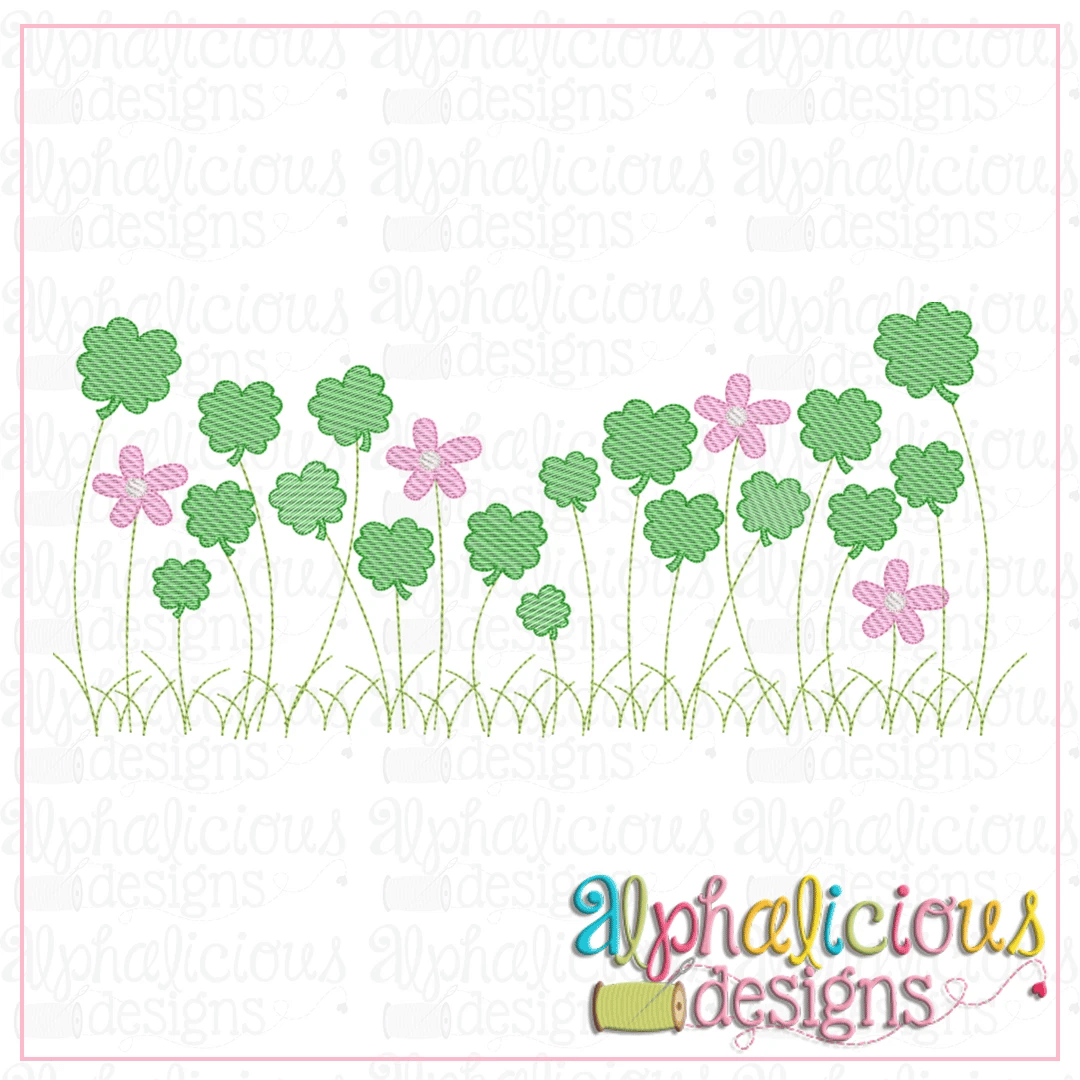 Wild Shamrocks-Sketch