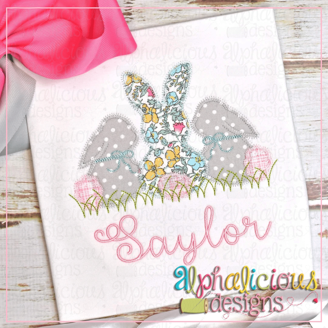 Sweet and Simple Bunny Trio- ZigZag