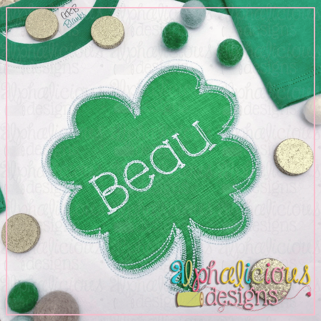 Doodle Shamrock- Zig Zag