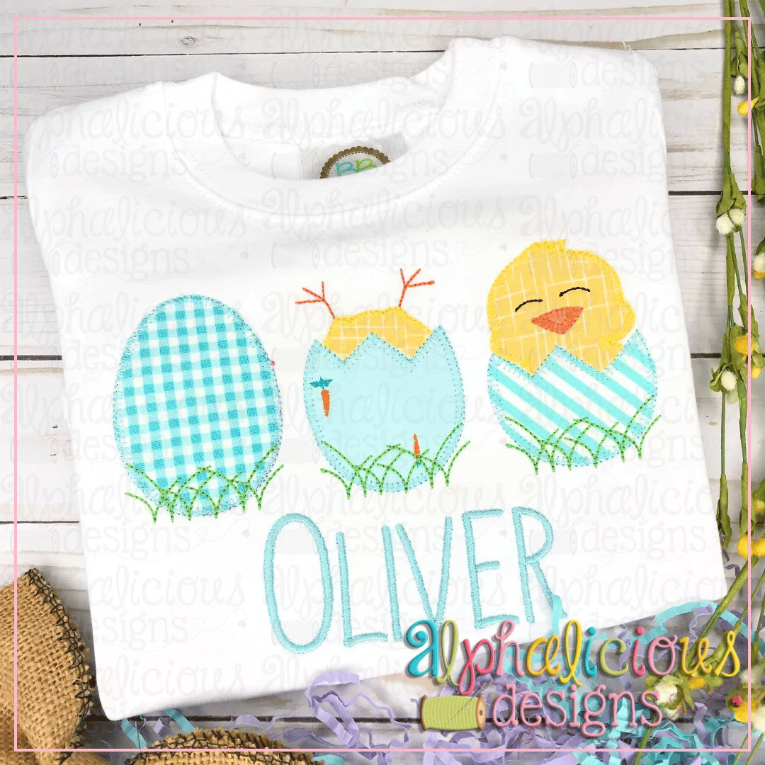 Chicks in Eggs- Blanket