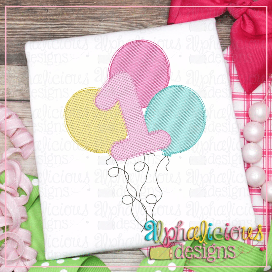 Celebration Balloons- 1- Sketch