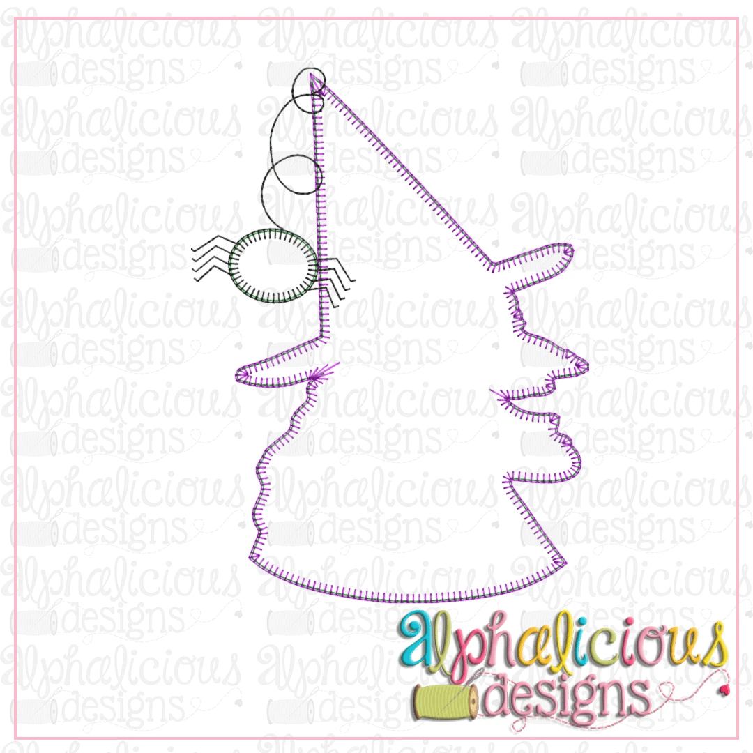 Witch Silhouette-Blanket