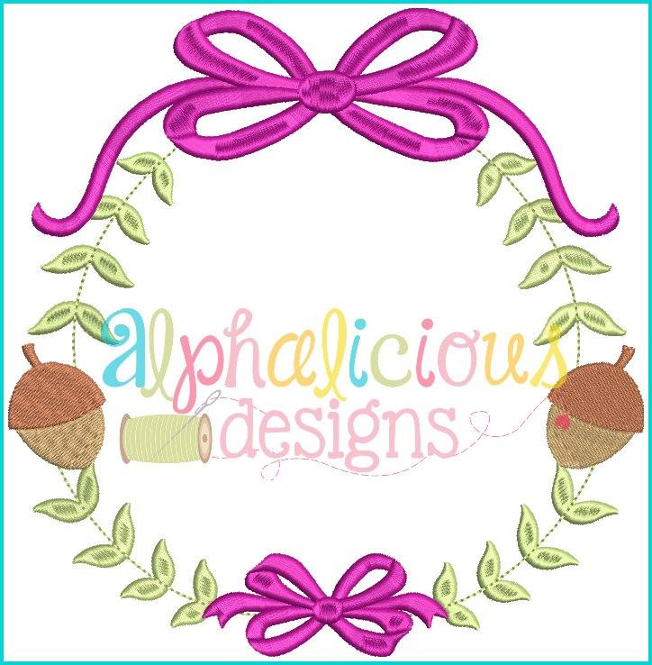 Preppy Girl Acorn Frame
