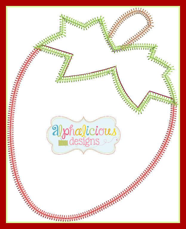 Strawberry Applique