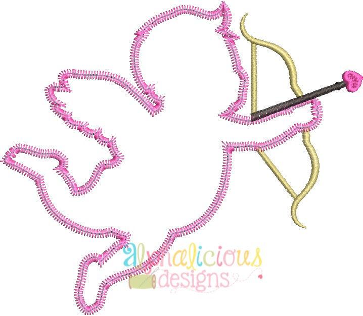 Cupid Applique - ZigZag