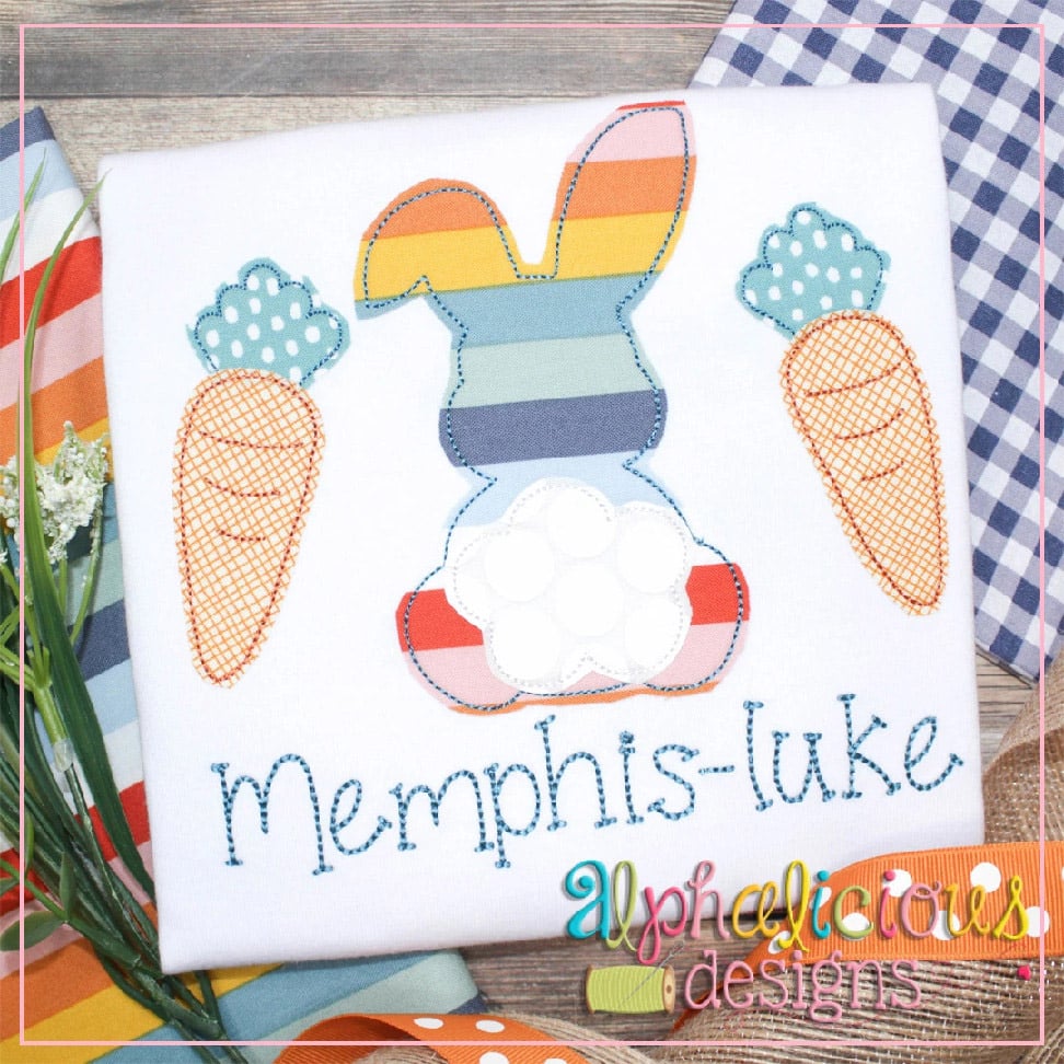 Bunny with Carrots-Triple Bean