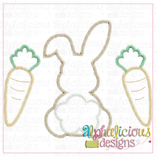 Bunny with Carrots-ZigZag
