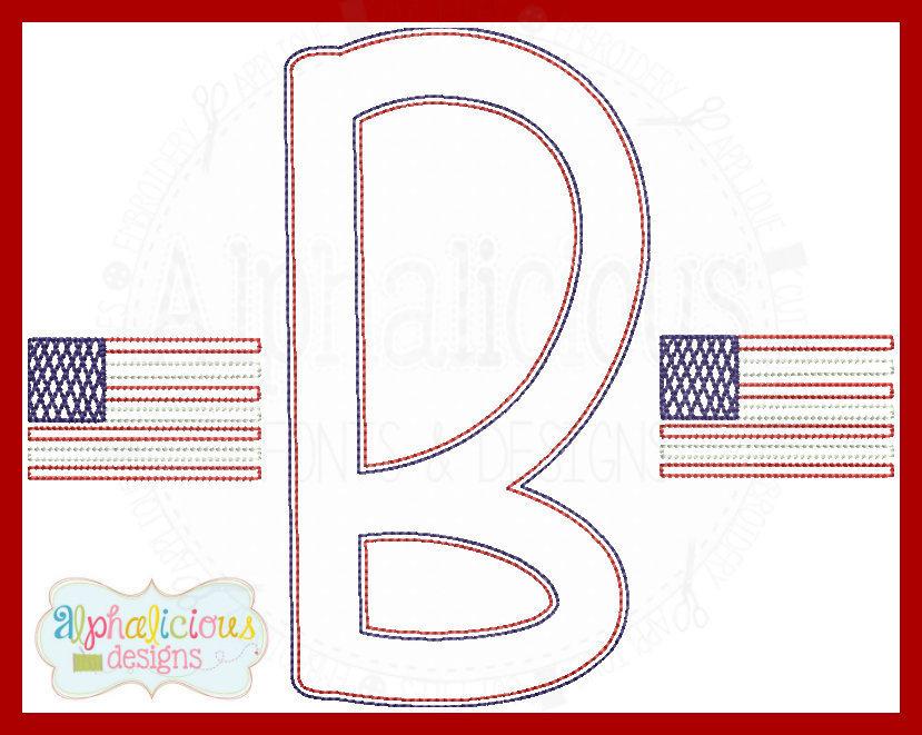 Vintage American Flag MINI - Triple Bean