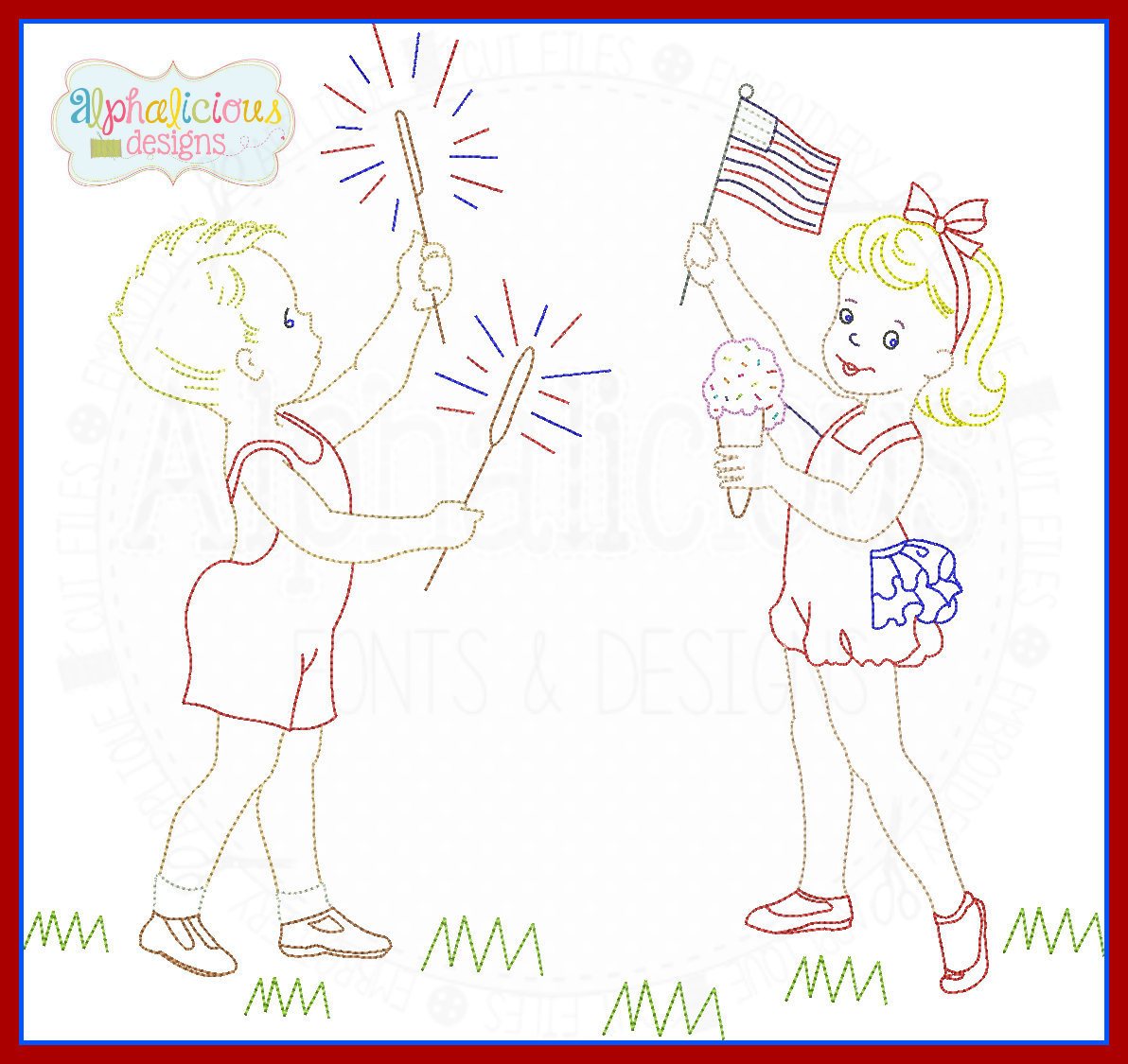 Vintage Celebration Kids