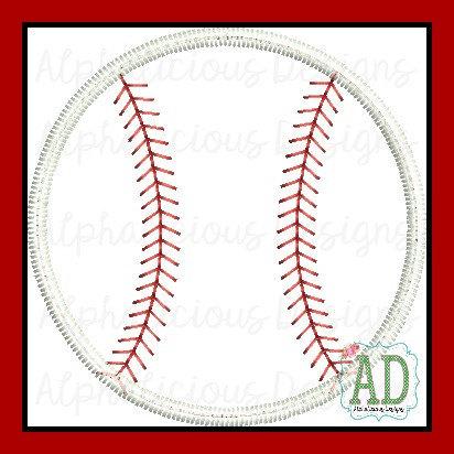 Applique Baseball