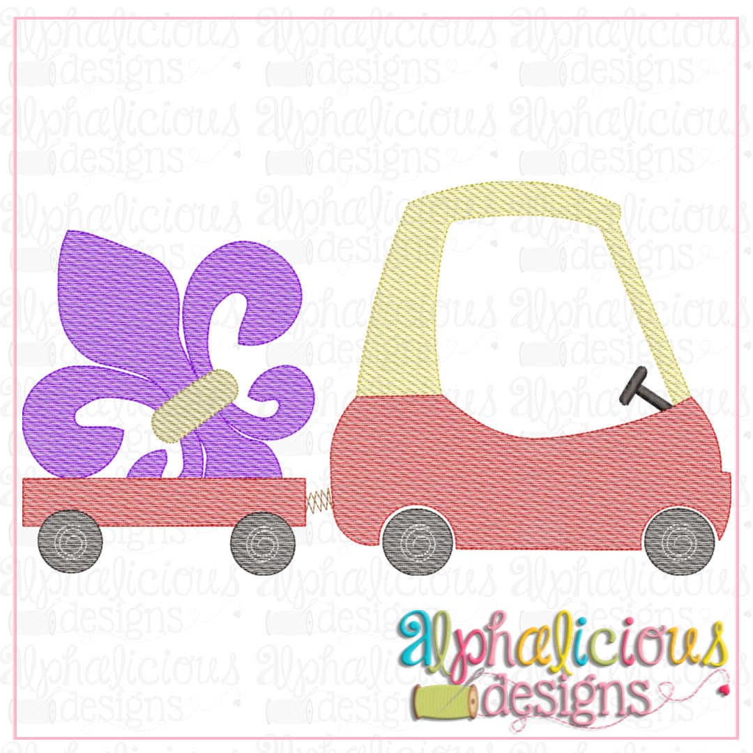 Mardi Gras Coupe-Sketch