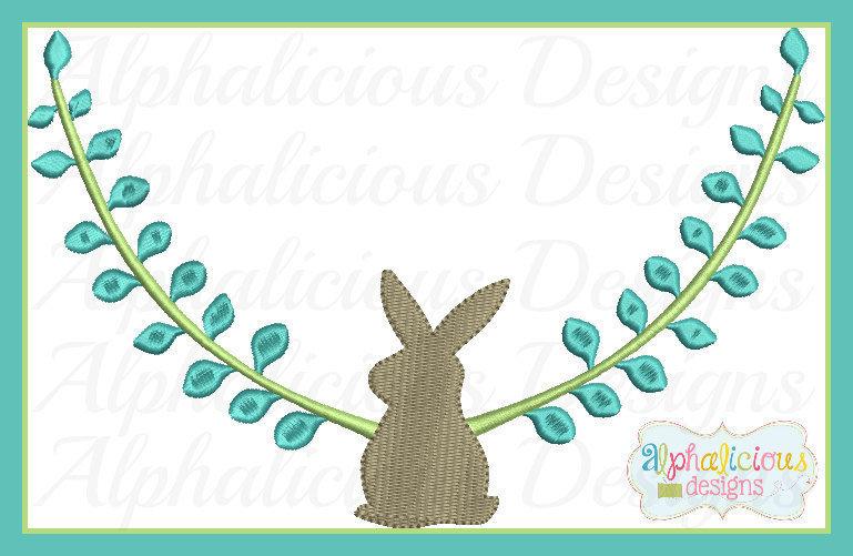 Classic Bunny Monogram Frame