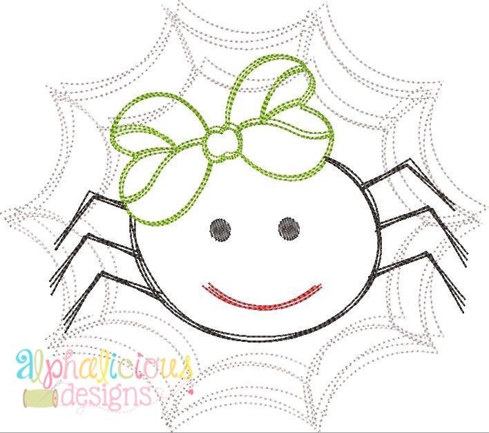 Mrs. Scribble Spider- Vintage