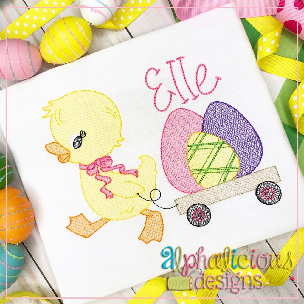 Whimsy Floss Embroidery Font