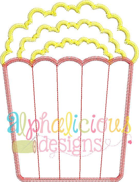 Perfect Popcorn-Zig Zag-Applique