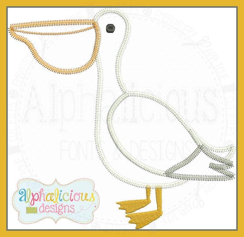 Pelican Applique