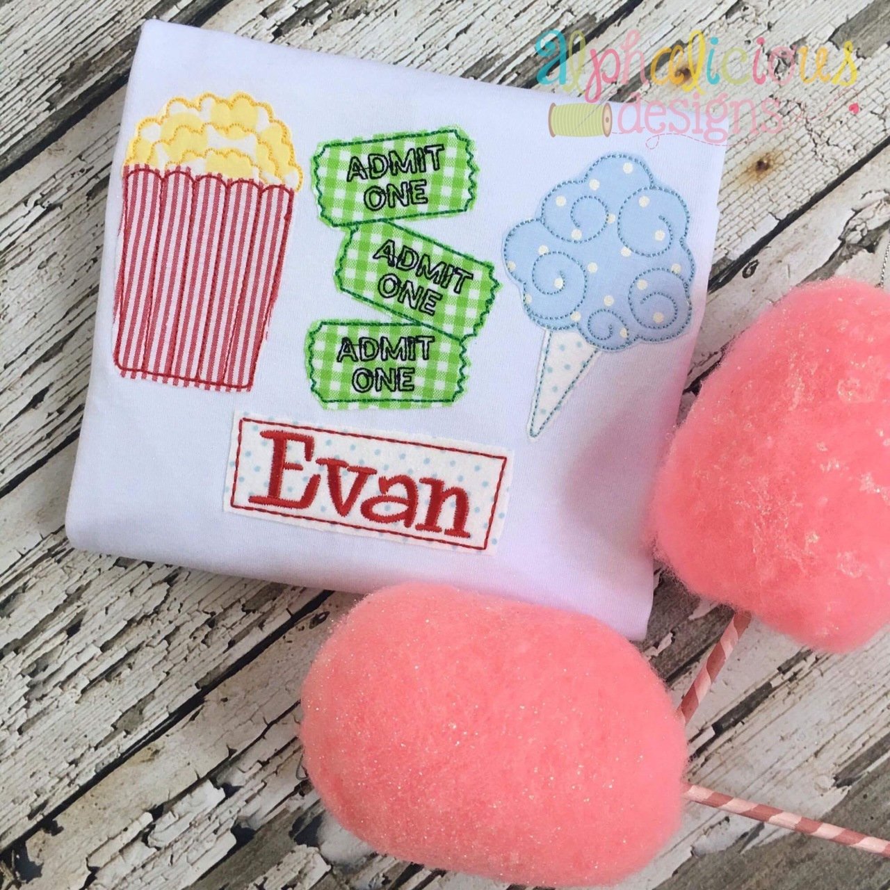 Fair Fun-Three In A Row- Applique