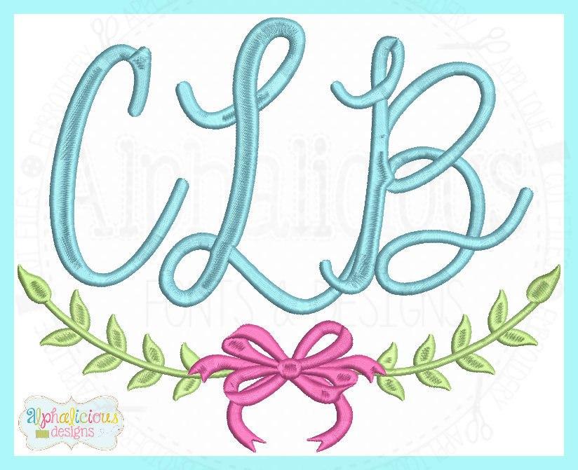 Wide Ribbon Laurel MINI