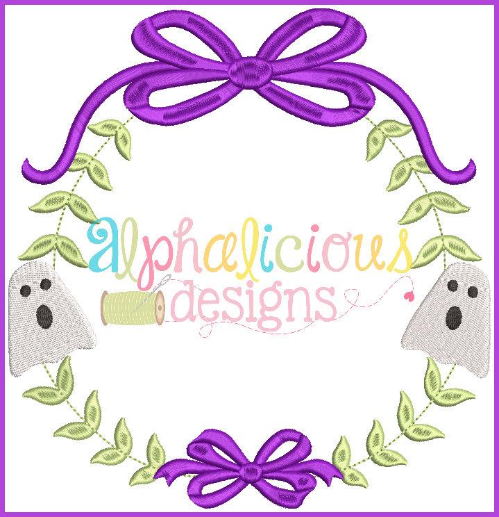 Preppy Girl Friendly Ghost Frame