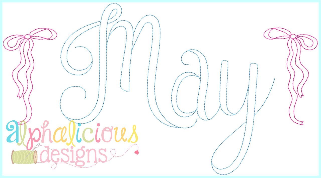 Little Flowing Bow- Vintage Mini Design