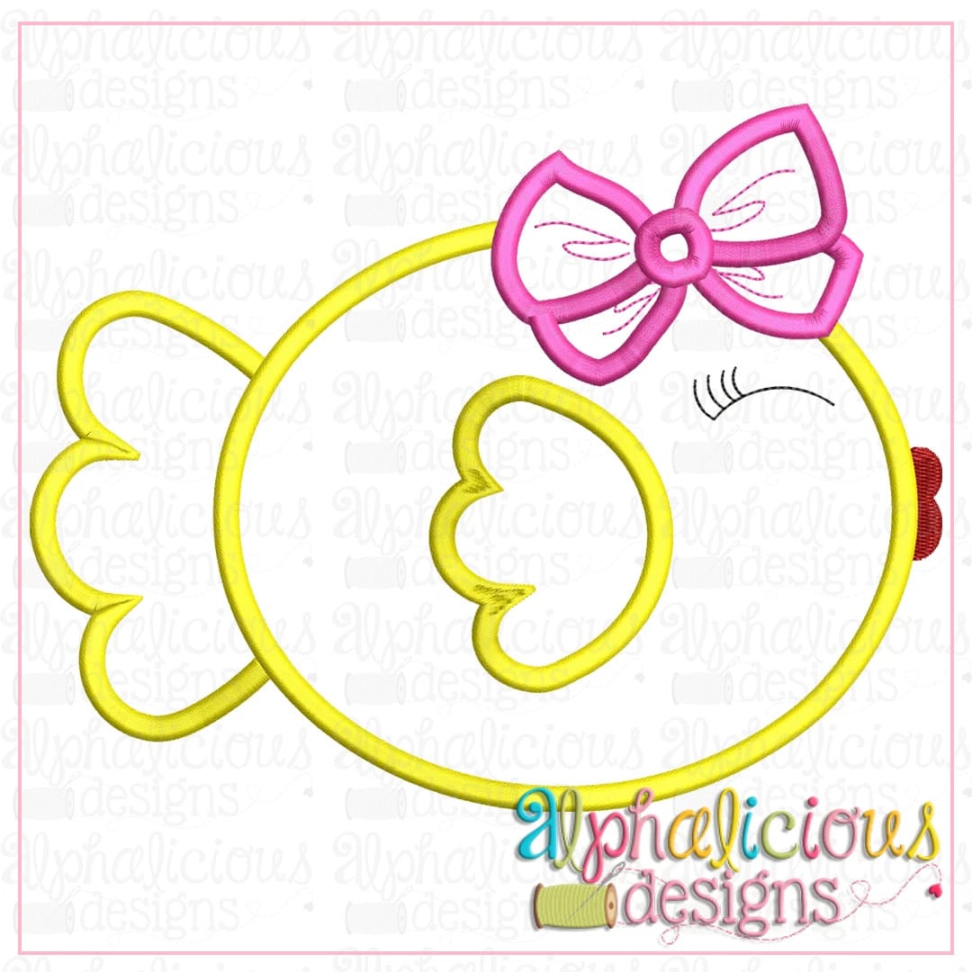 Fish with Bow-Satin