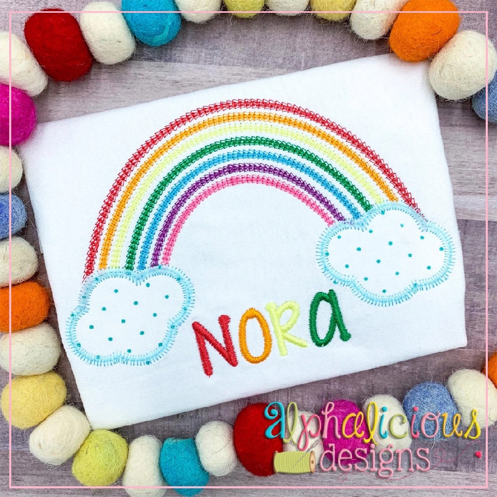 Happy Rainbow-Zigzag
