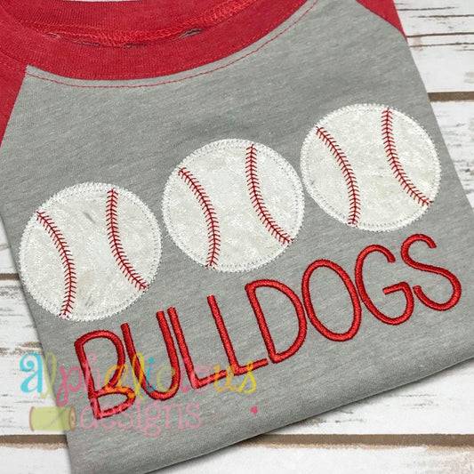 Baseball Three In A Row-Blanket