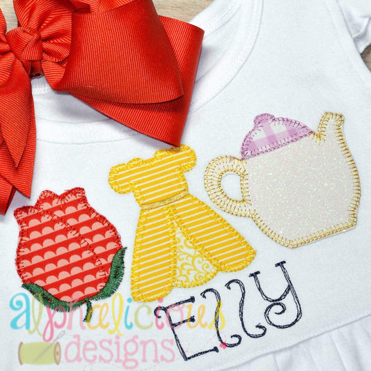 Rose Beauty Three In A Row-Blanket