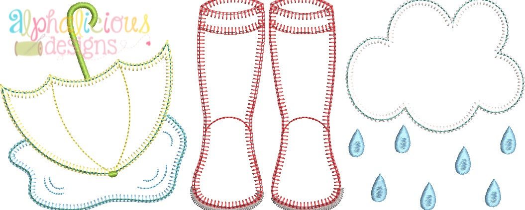 Rainy Day Three In A Row- boy -Blanket