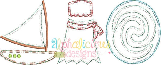 Island Princess Three In A Row-Blanket