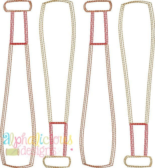 Bat Bunch- Vintage Scribble