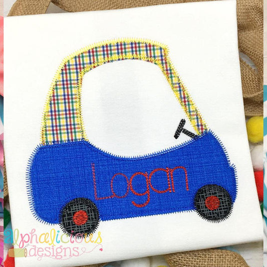Cozy Car Applique- ZigZag