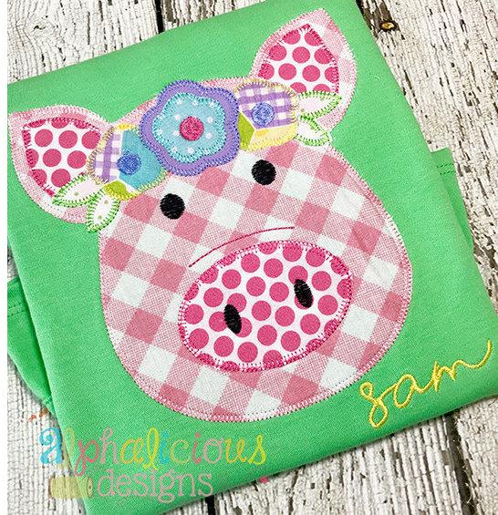 Fancy Pants Floral Pig- Blanket