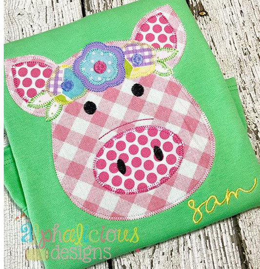 Fancy Pants Floral Pig- Blanket