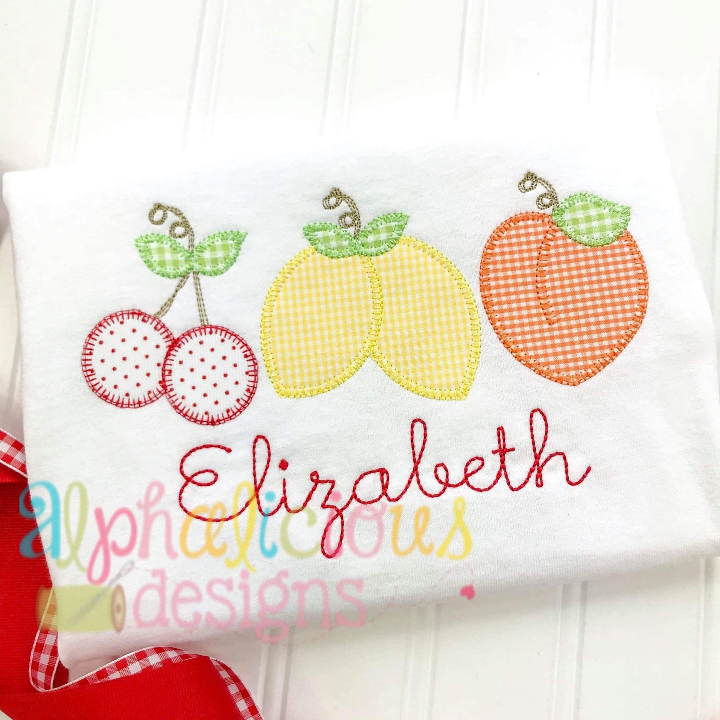 Southern Charm Fruit Three in a Row- Blanket