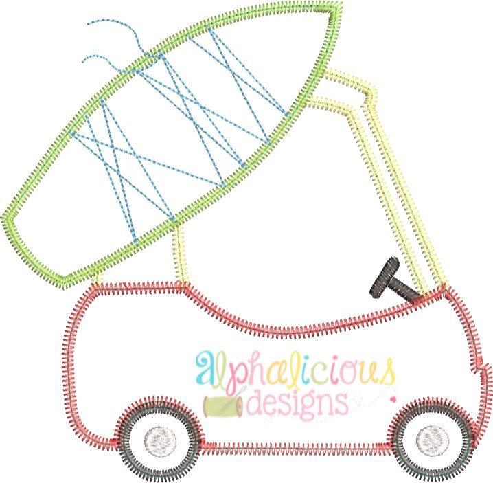 Surfs Up Summer Coupe- ZigZag